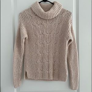 Old Navy Cable Knit Turtleneck Sweater